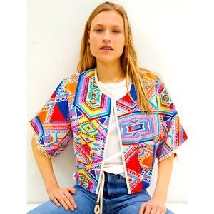 Anthropologie Cropped Kimono Jacket - Never Worn!